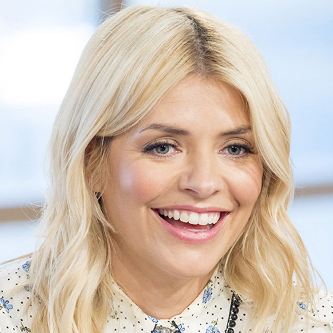 Holly Willoughby shows red-hot legs in dazzling mini dress