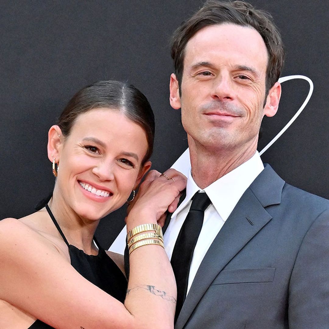 Sosie Bacon teases 'engagement' to Scoot McNairy - but it's not what you think