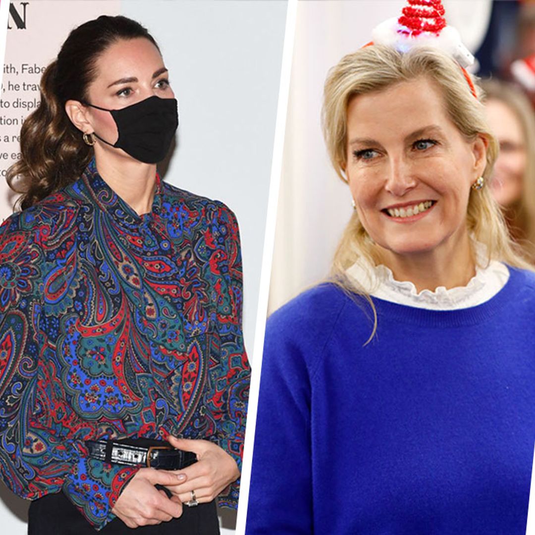 Royal Style Watch: From Kate Middleton's striking blouse to Sophie Wessex's stylish coat