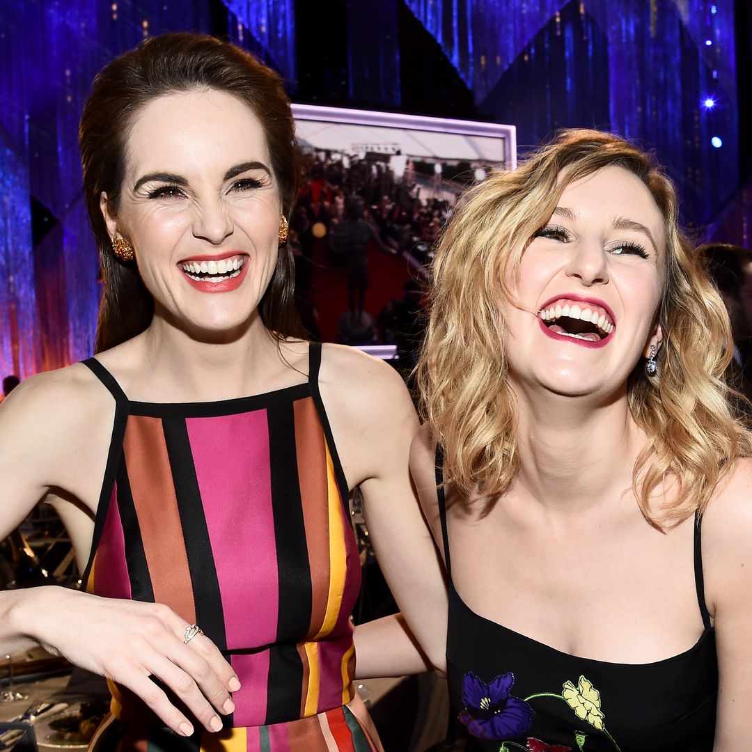 Downton Abbey stars Michelle Dockery and Laura Carmichael's bond 'baffles' co-stars
