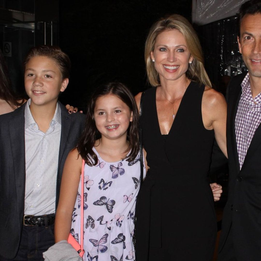Amy Robach's daughters reveal current relationship with Andrew Shue's son