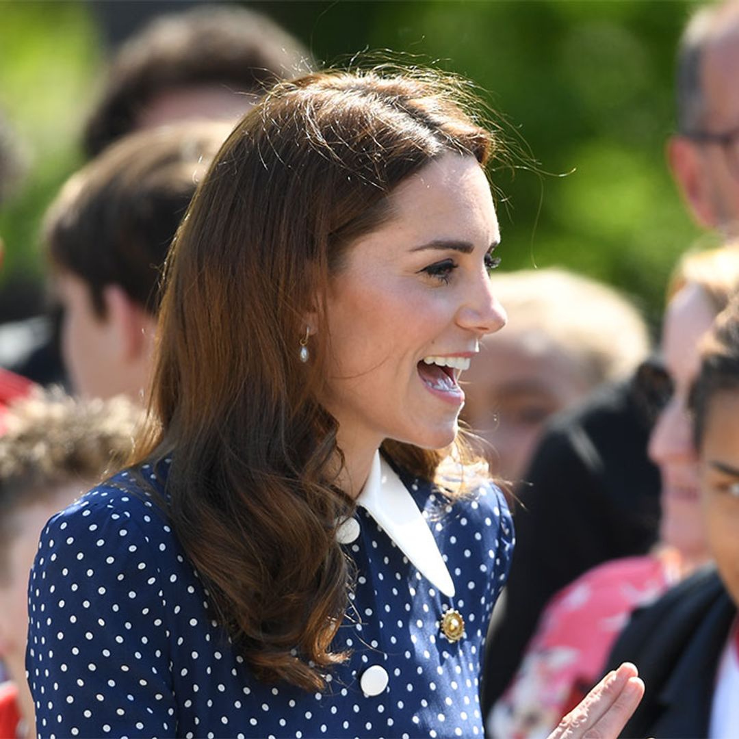 Kate Middleton recycles famous royal wedding guest dress