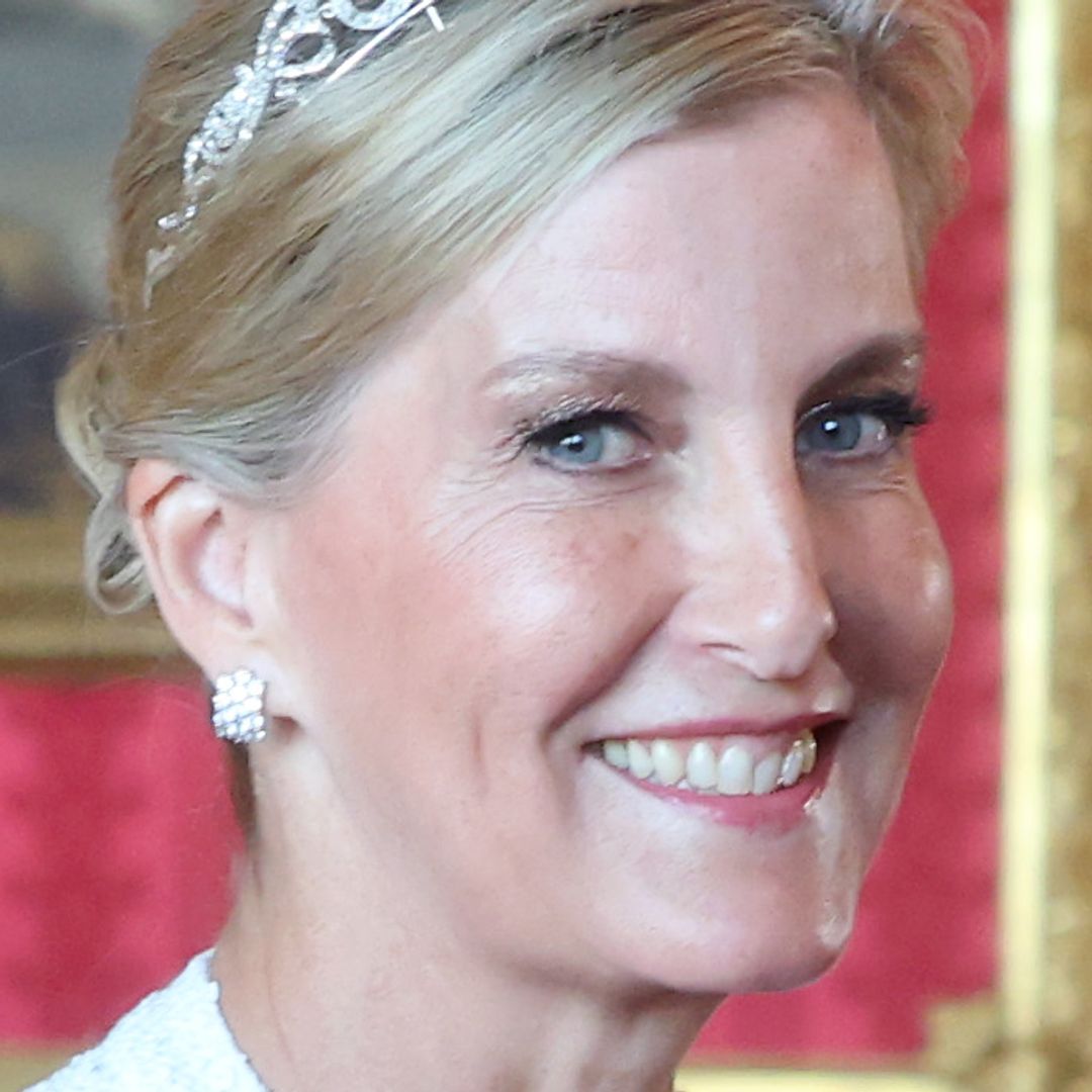 Duchess Sophie stuns in bridal sequins and highly 'personal £1m tiara