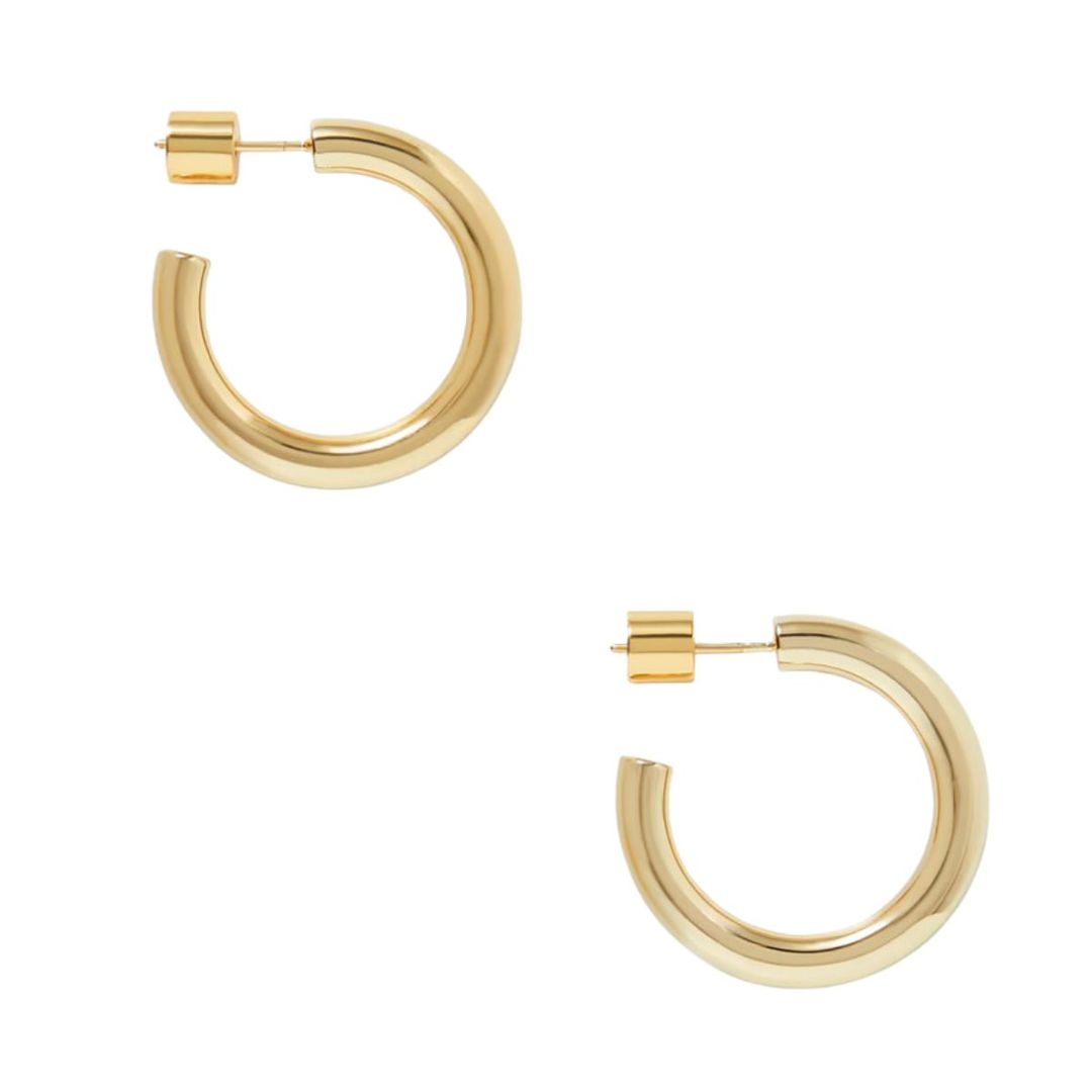 Lilly gold-plated hoop earrings - Jennifer Fisher 