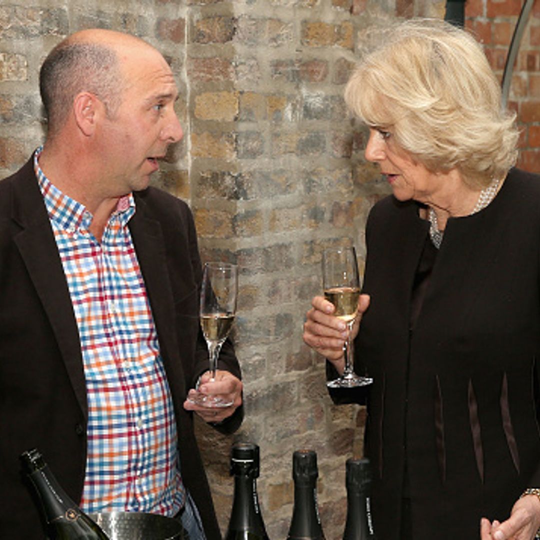 Camilla, Duchess of Cornwall sips Australian wine at London tasting