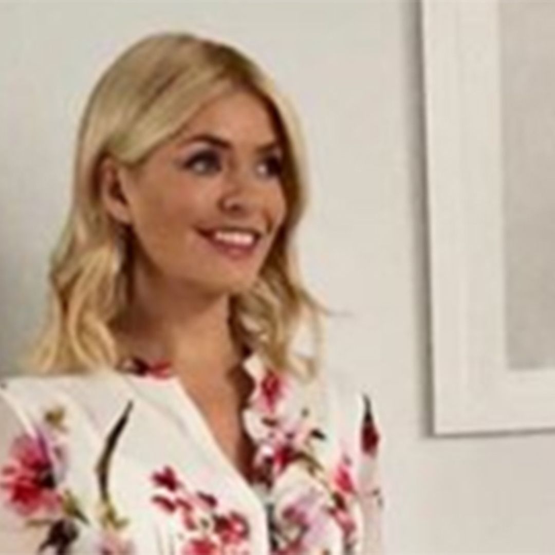 Holly Willoughby stuns in floral £99 Massimo Dutti dress to meet Prince Charles