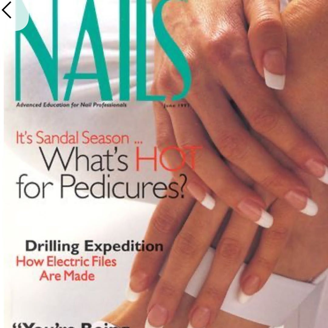 a chunky manicure and pedicure 