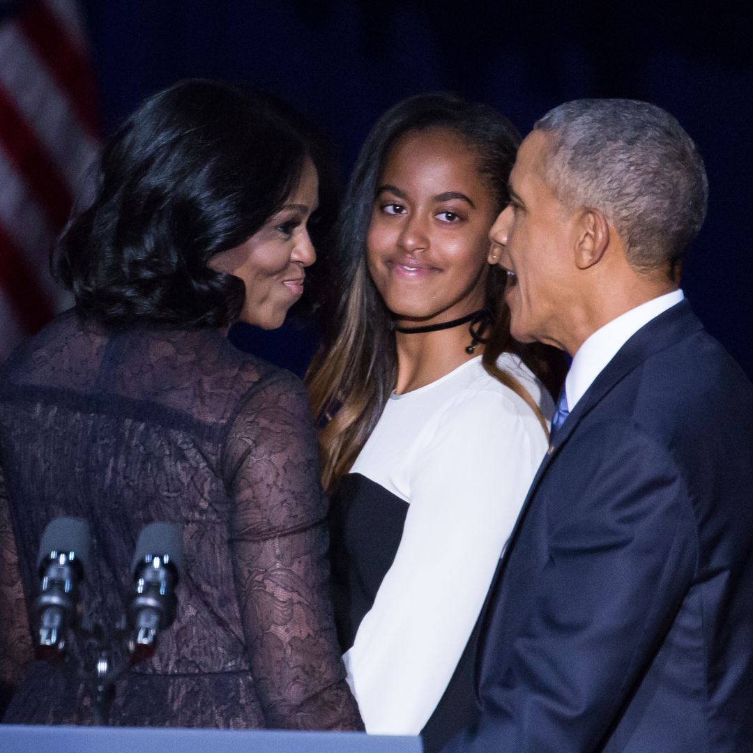 Barack Obama reacts to 'stubborn' daughter Malia's name change