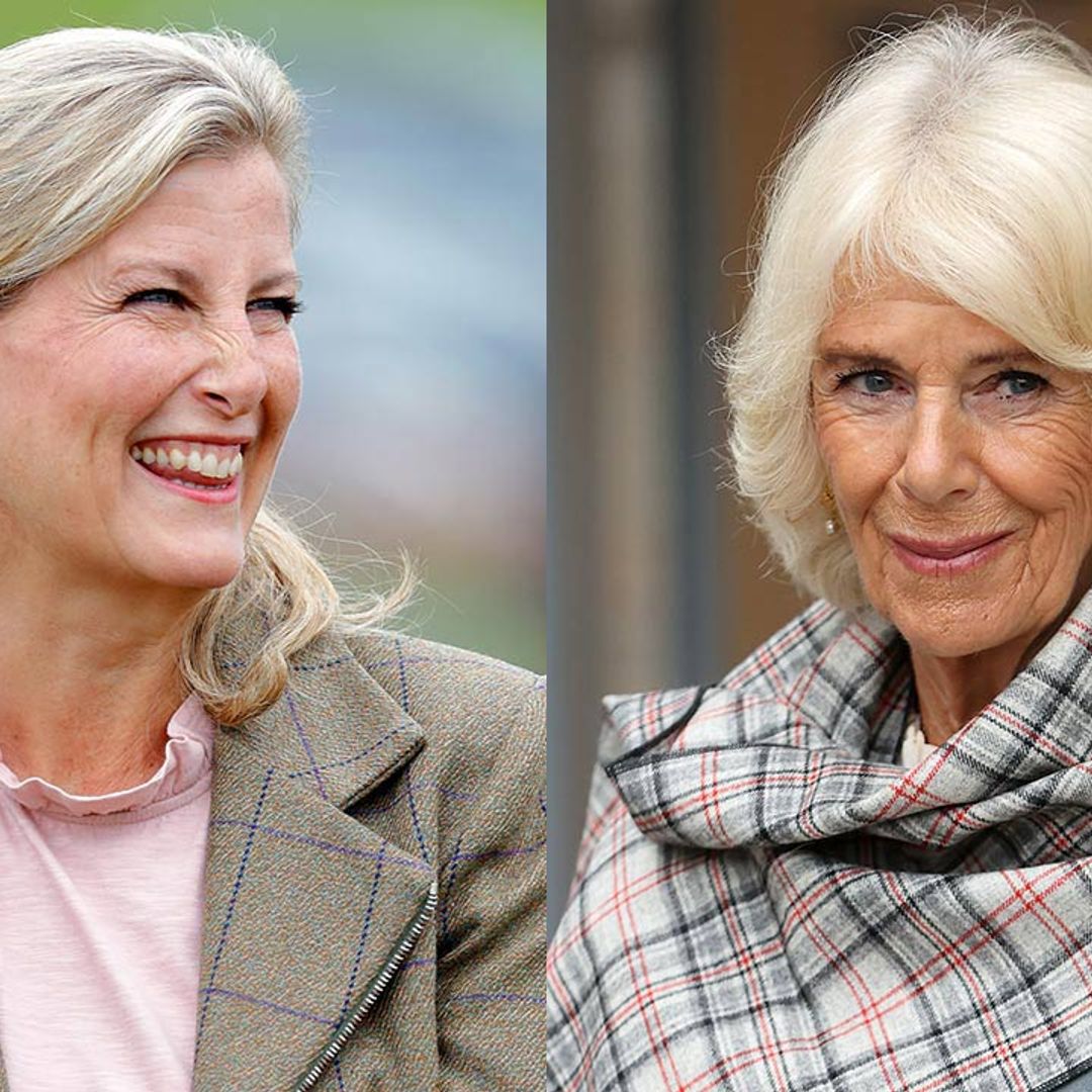 Duchess Camilla and Countess Sophie just almost dressed like twins