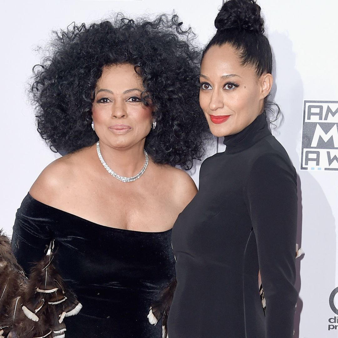 Tracee Ellis Ross Twins With Mom Diana In Stunning New Photos You Cant Miss Hello