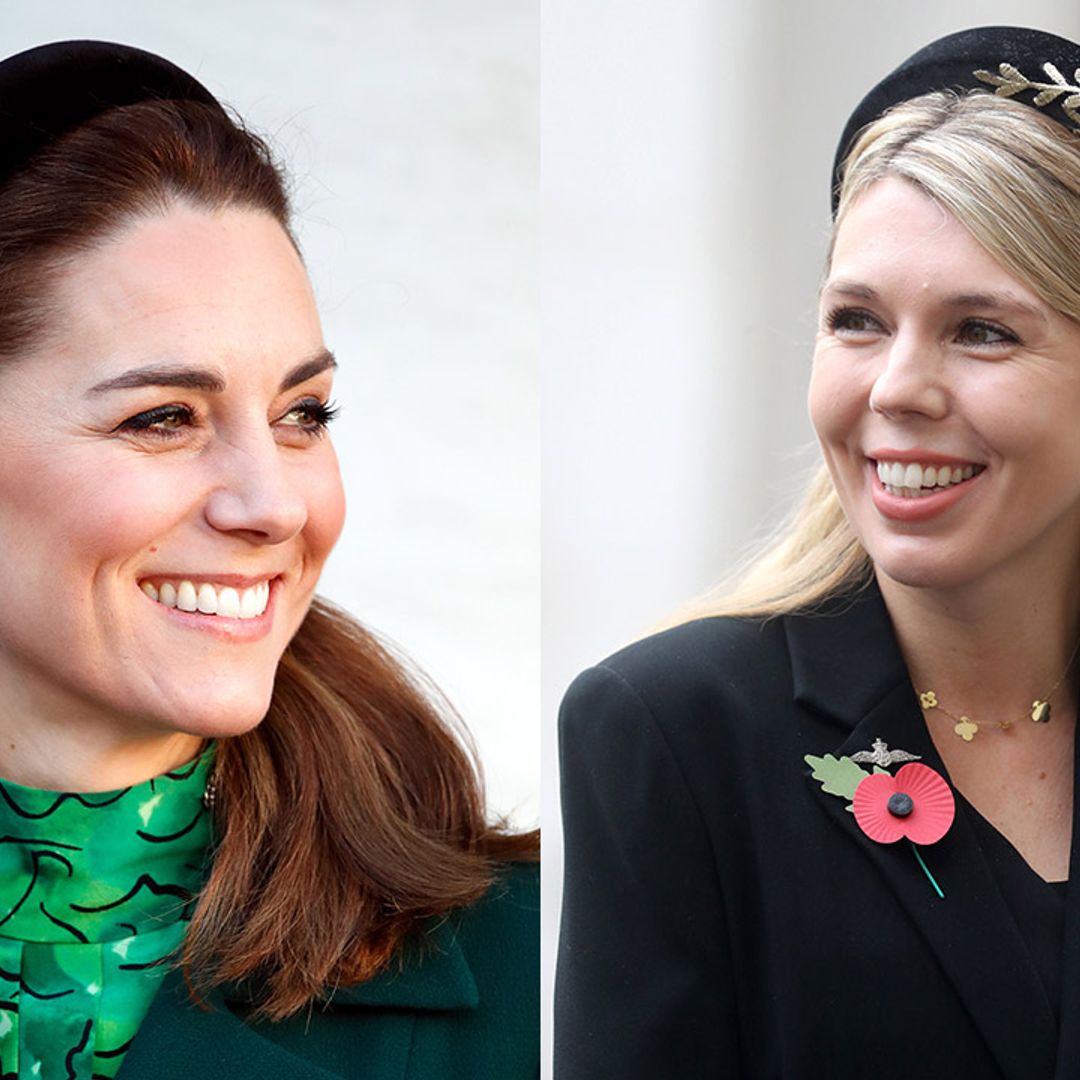 4 times Kate Middleton and Carrie Johnson dressed the same