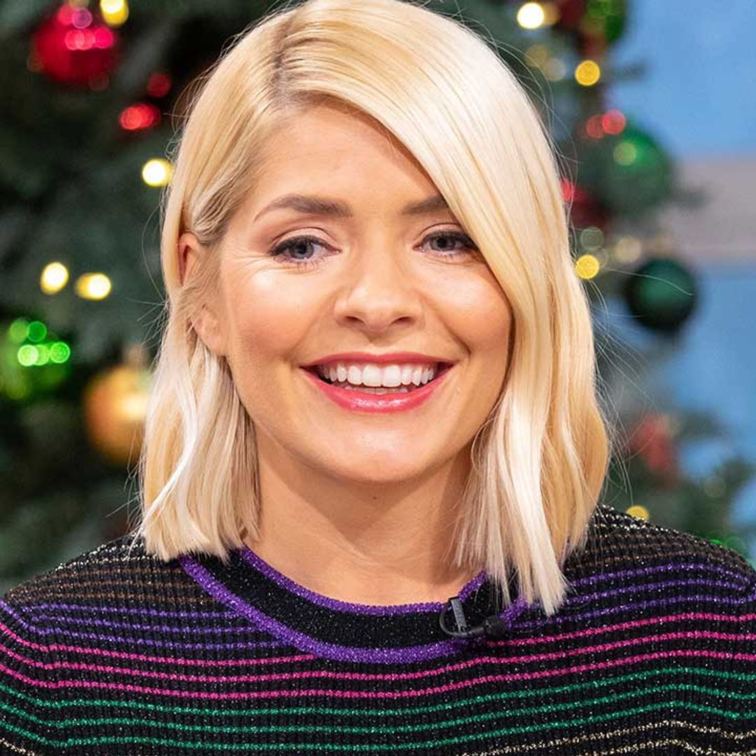Holly Willoughby just showed off her new M&S Christmas dress