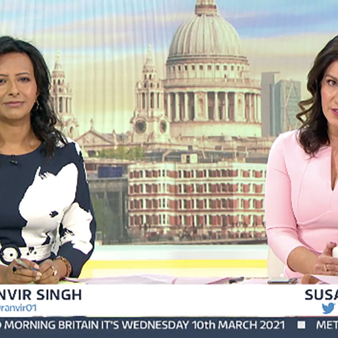Susanna Reid and Ranvir Singh react to Piers Morgan's GMB exit