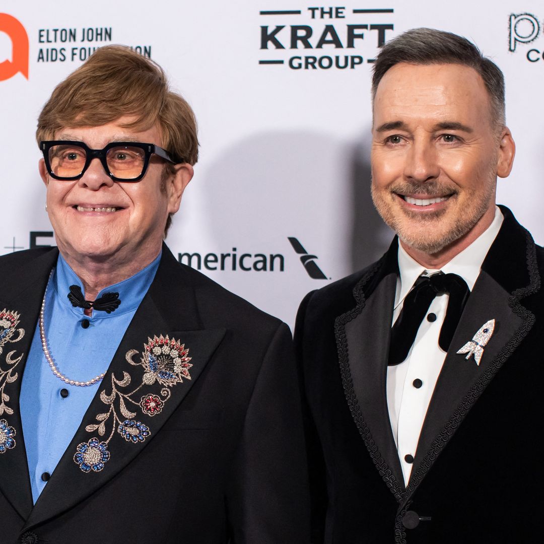 Elton John's rarely-seen sons Zachary and Elijah look so grown up in new picture