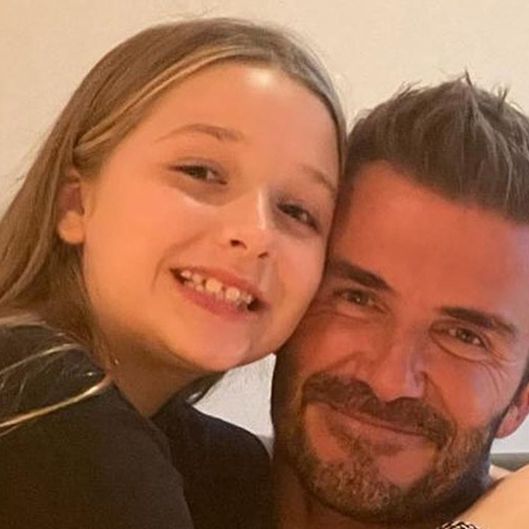 David Beckham is Harper Seven's double in adorable new father-daughter snap