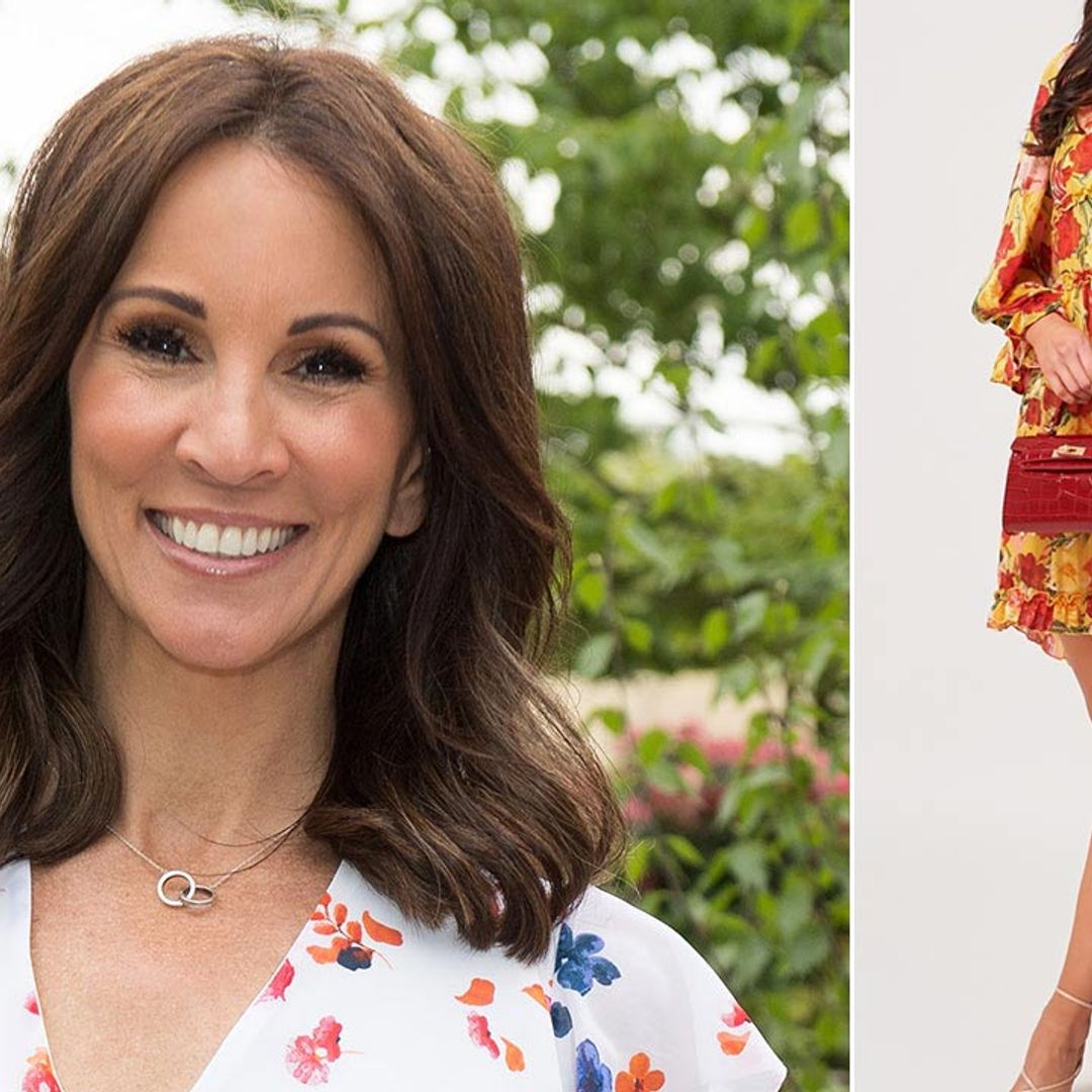Andrea McLean's daring mini dress sends fans wild - and it's in the sale