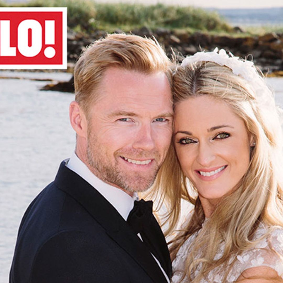 Exclusive! Inside Ronan Keating and Storm's stunning outdoor wedding