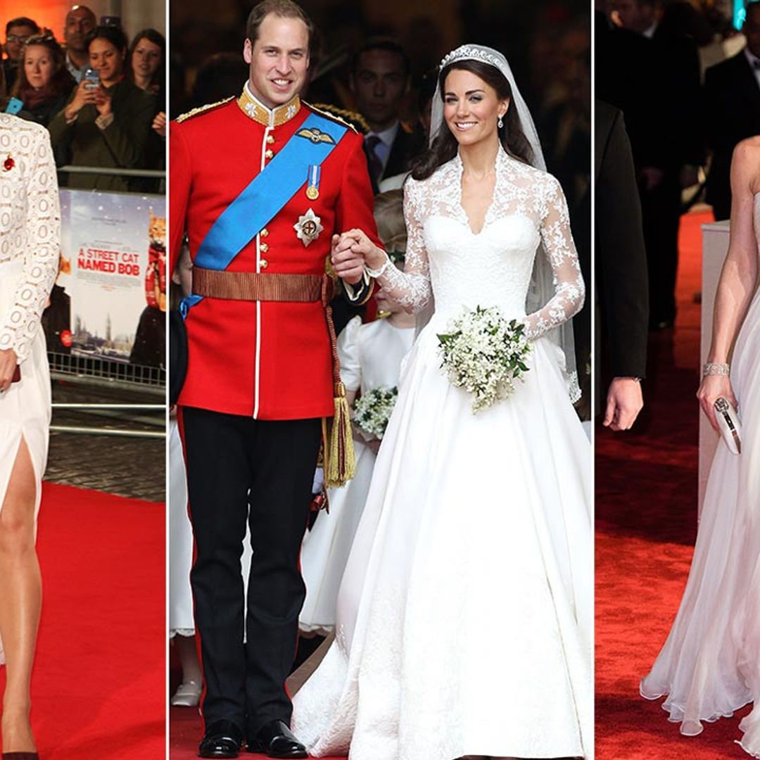 15 times Kate Middleton looked beautiful in bridal white – just like her wedding day