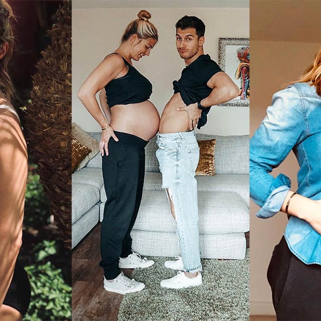 Gemma Atkinson's baby bump evolution! See how her gorgeous bump has grown