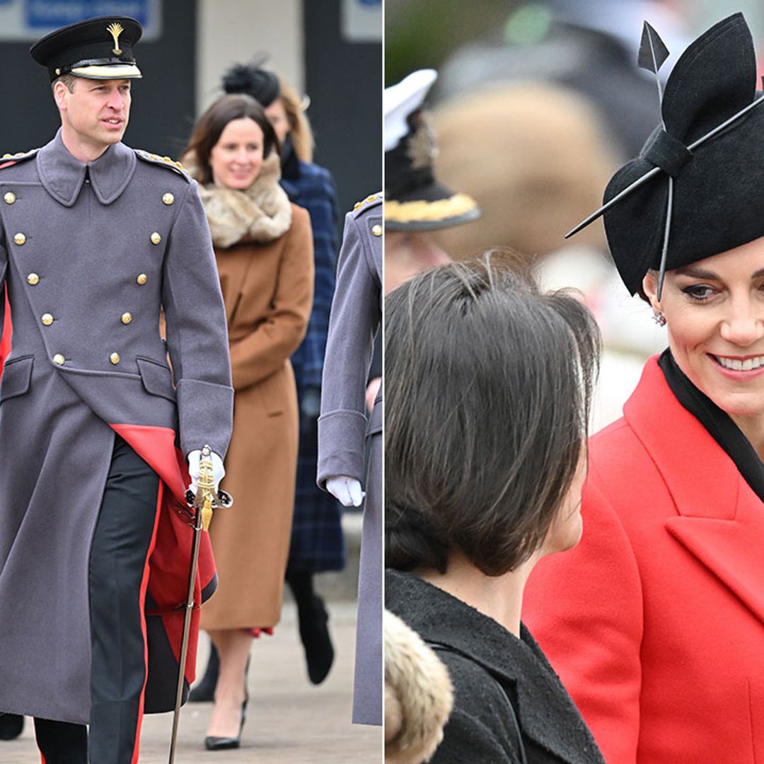 Princess Kate joins Prince William as he makes debut in new role - best photos