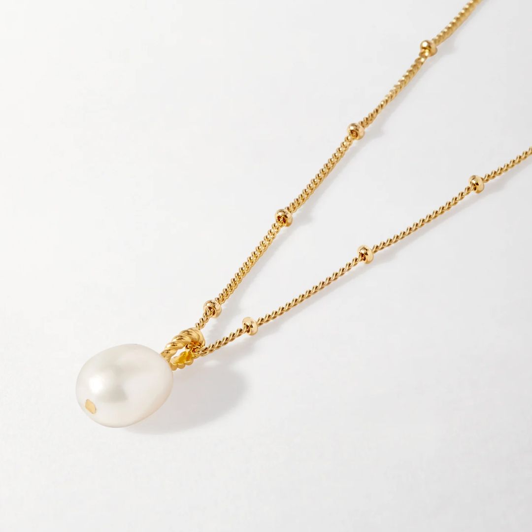 Marine Pearl Necklace
