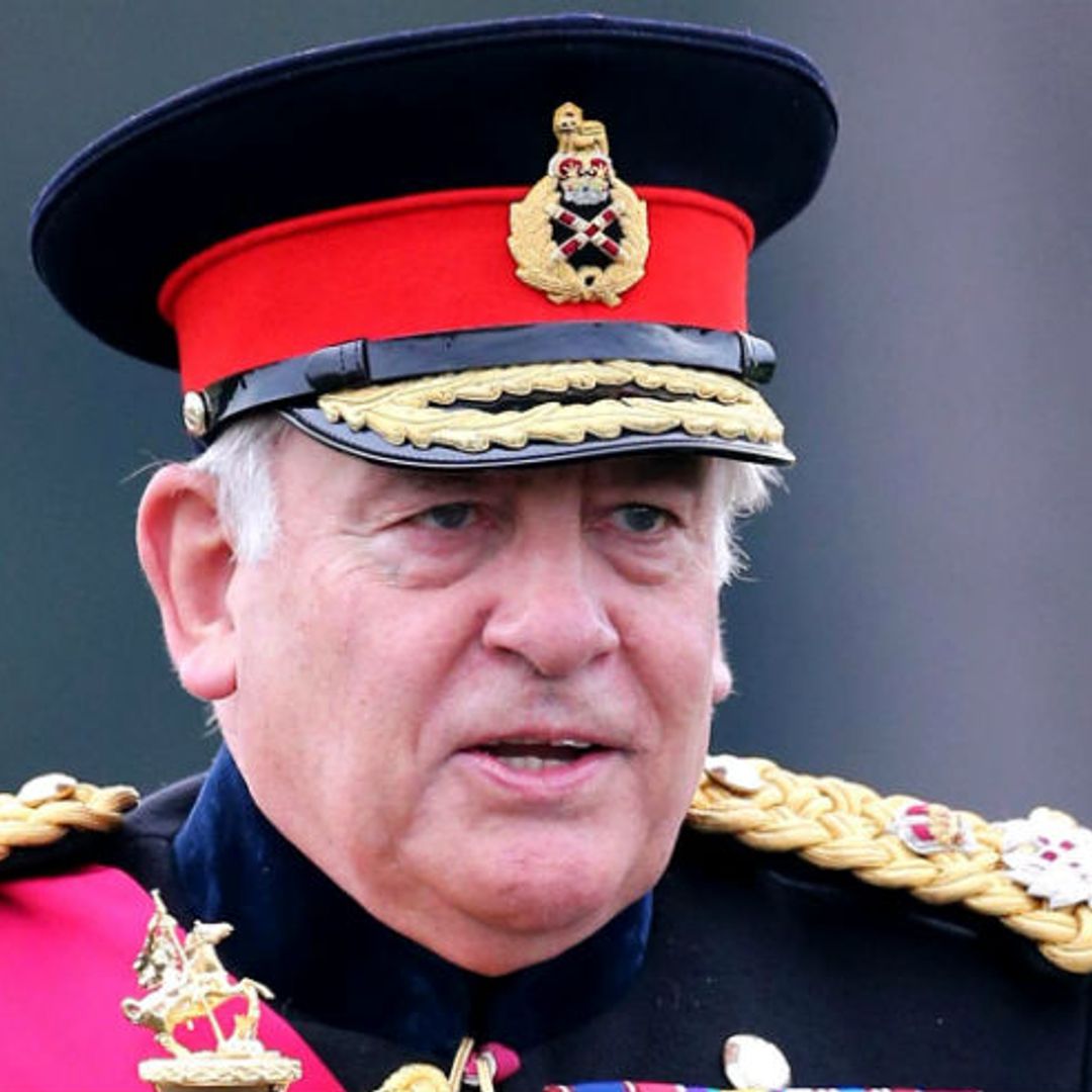 Lord Guthrie, 79, in hospital after falling from horse at Trooping the Colour