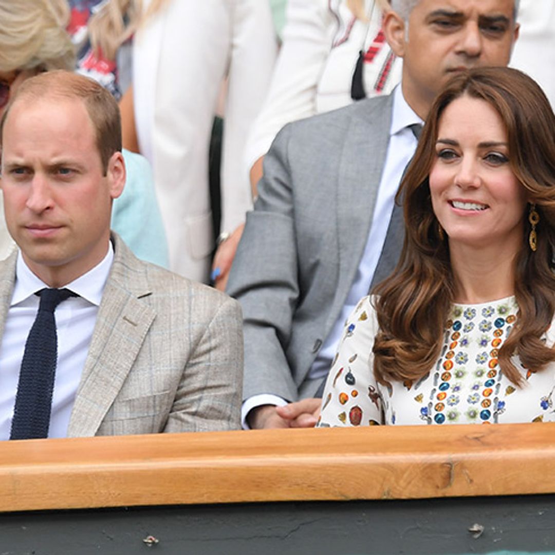 Prince William and Kate cheer on Andy Murray at Wimbledon final