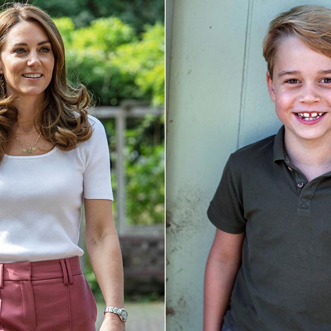 Exclusive: Kate Middleton reveals Prince George's current school topic in secret call