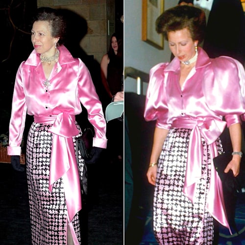 Princess Anne looks elegant in emerald for Prince Philip&rsquo;s memorial