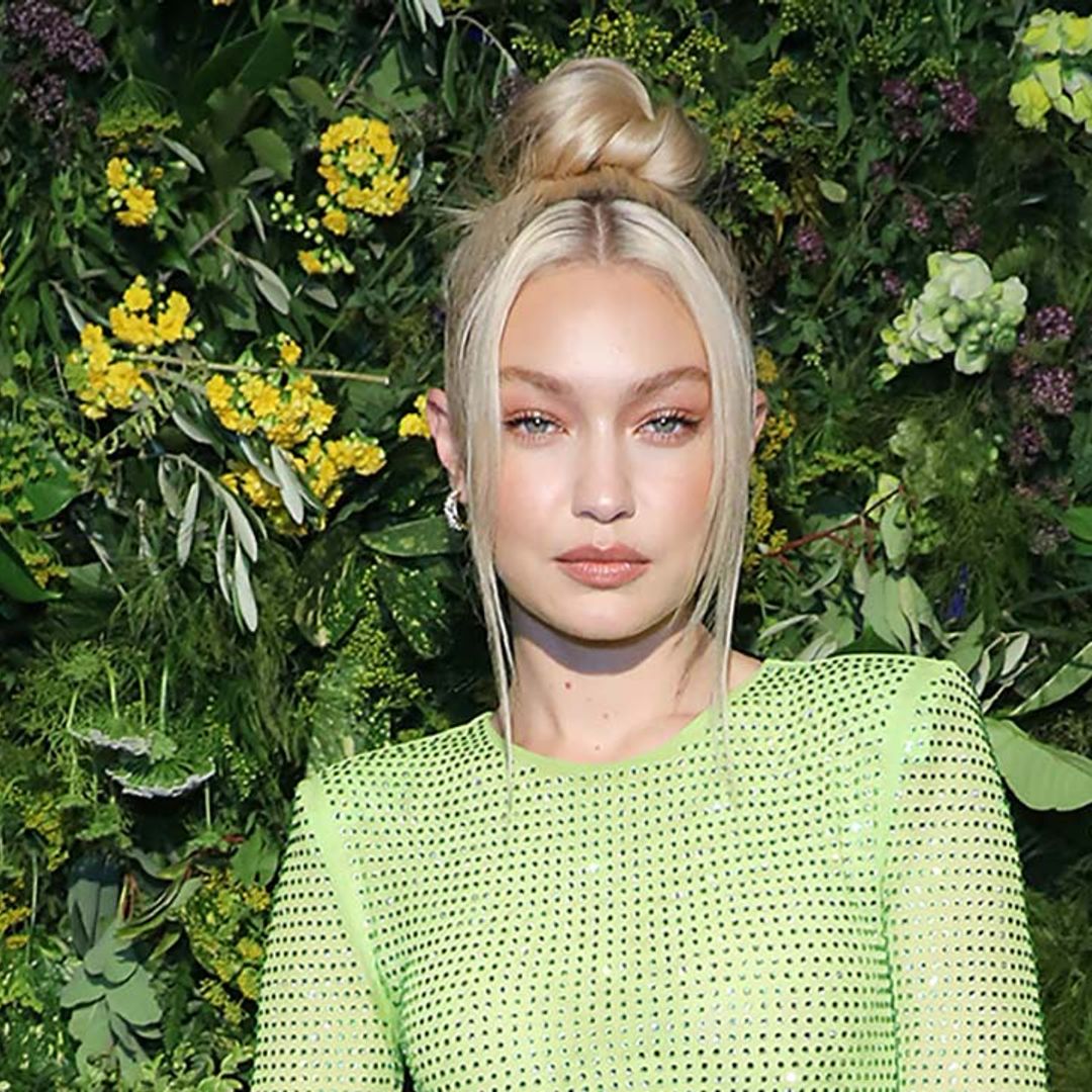 Gigi Hadid takes style cues from Bella Hadid with her lime green look