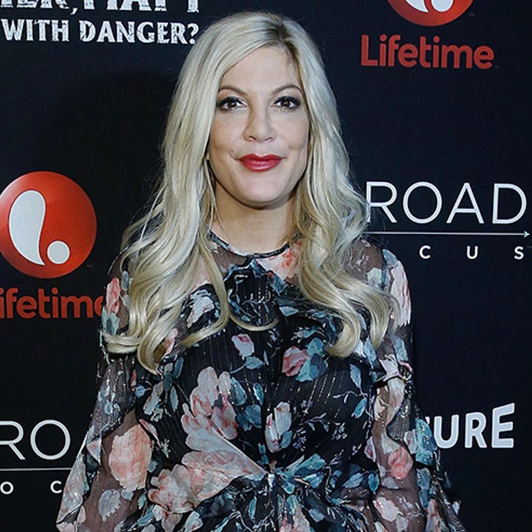 Tori Spelling is no longer a blonde! Check out her bold new hair colour here...