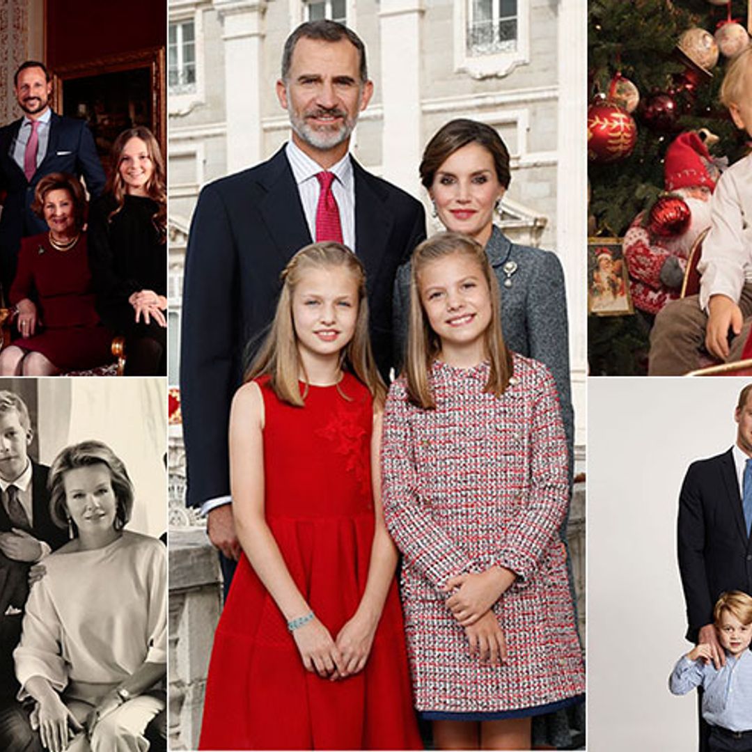 See the royal Christmas cards from around the world