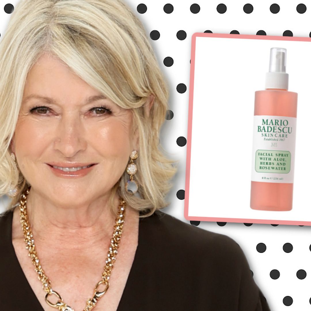 Martha Stewart, 81, swears by this rosewater face mist for glowing skin - and it's just $12 on Amazon