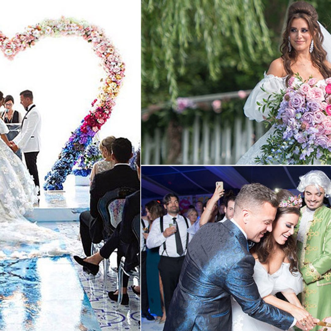 Jenna Bitove and Nick Freda say "I do" in fairytale Versailles-themed wedding