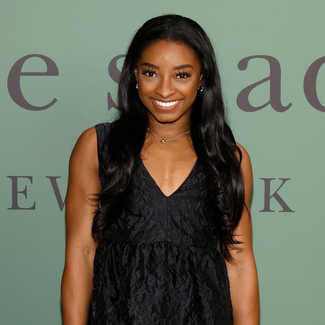 Simone Biles cheers on husband Jonathan Owens in diamond-clad mini skirt moment