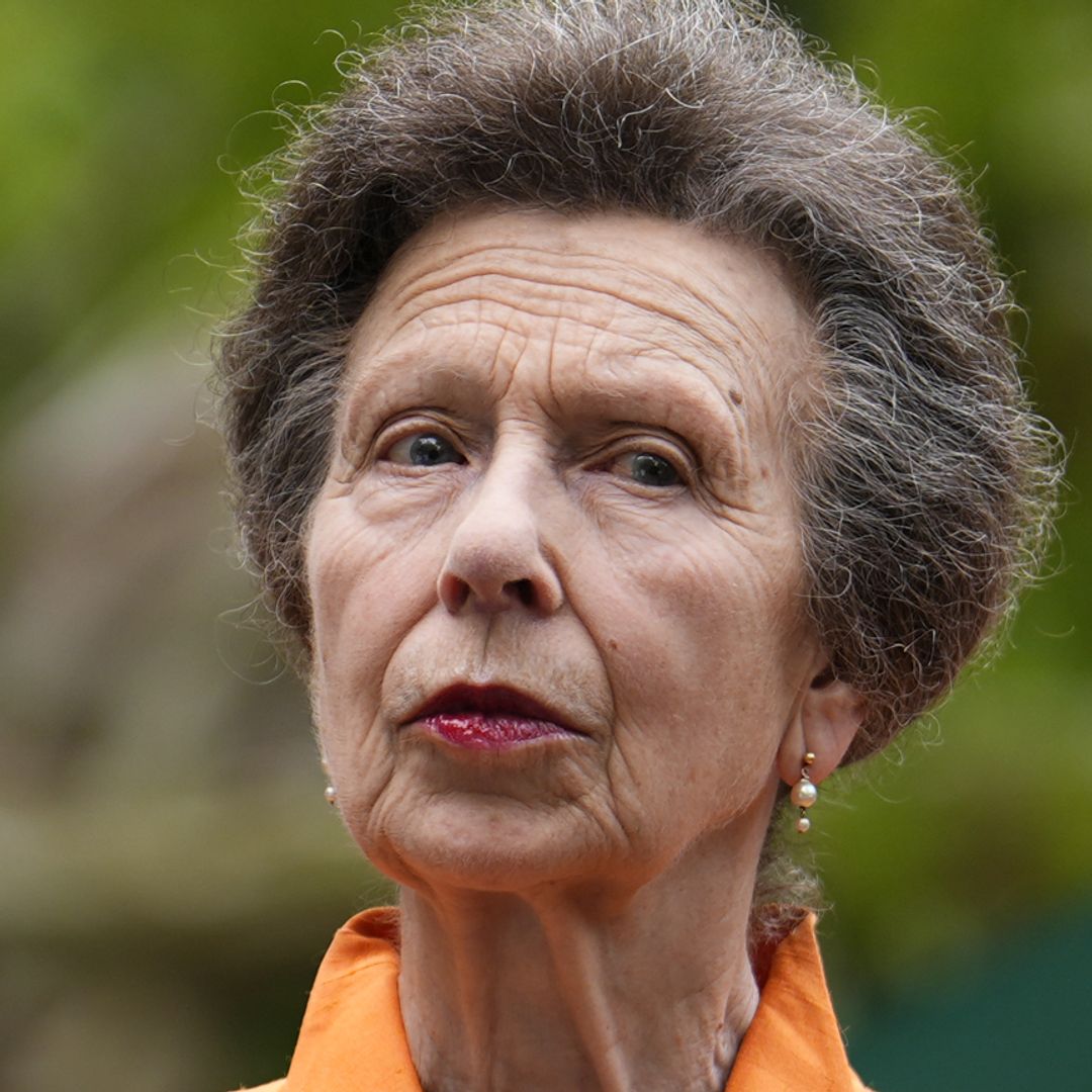 Princess Anne is ahead of the trend in 'the new red for Christmas' 