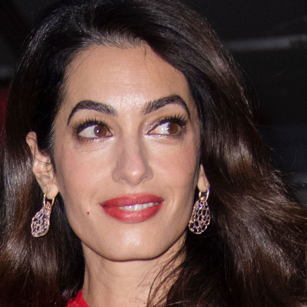 Amal Clooney's head-turning dress has amazing details