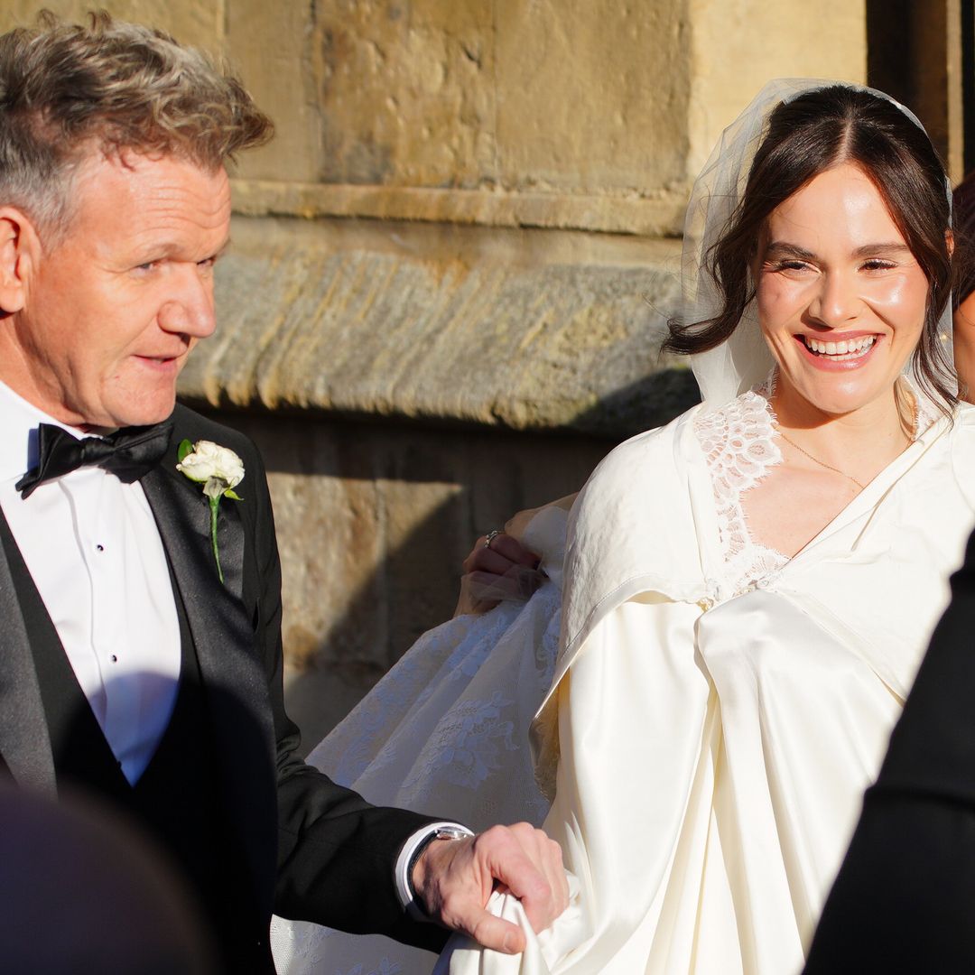Gordan Ramsay shares emotional father of the bride photo