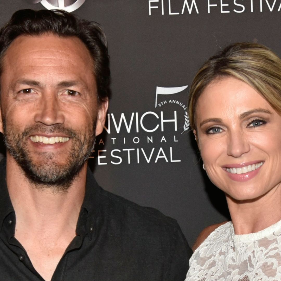 Amy Robach celebrates with husband Andrew Shue in photos away from GMA