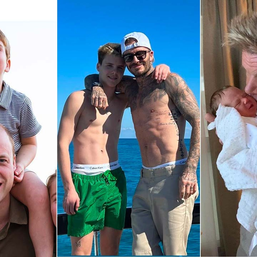 11 sweetest Father's Day tributes for celebrity dads: From Prince William to David Beckham