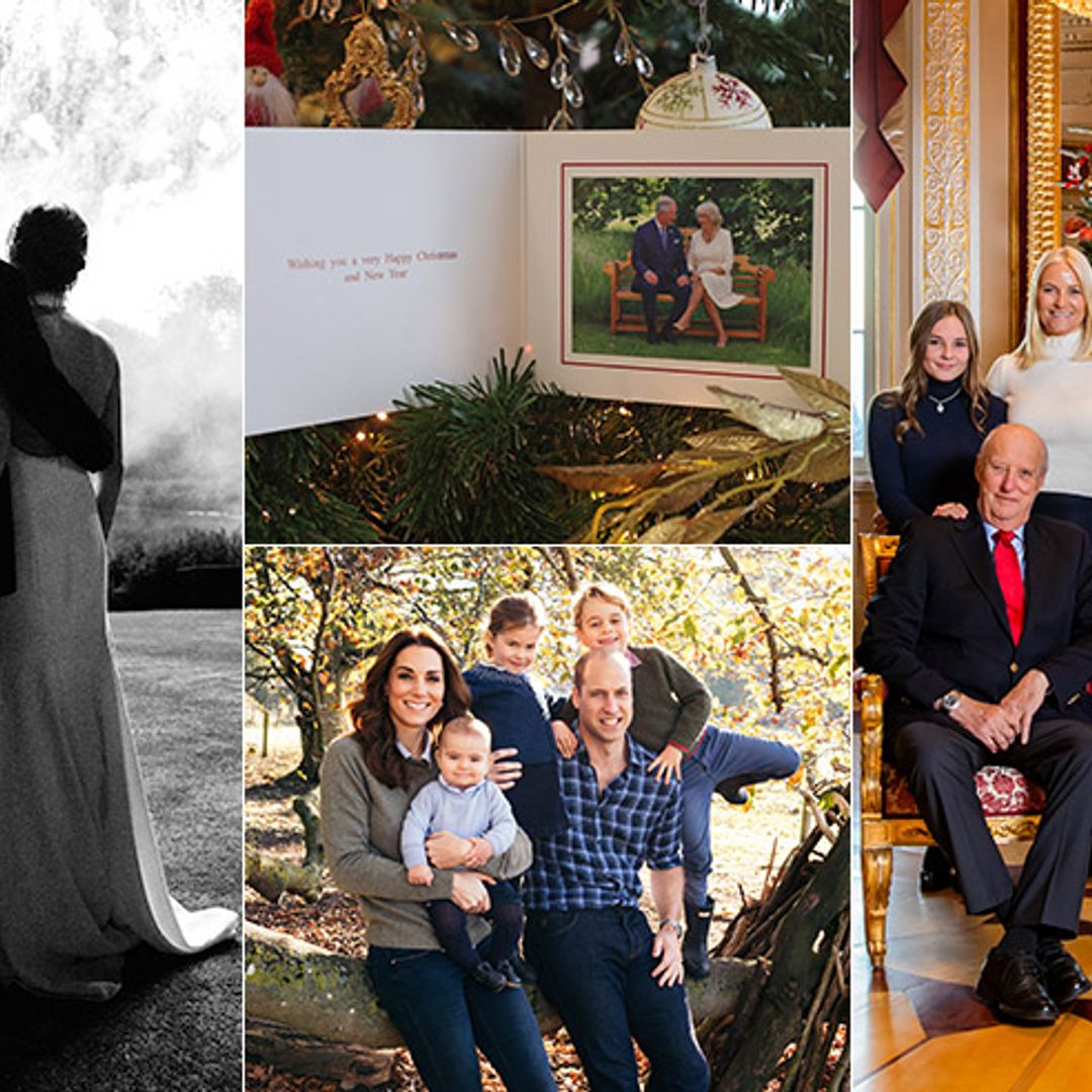 See the Christmas cards the royal families have sent this year