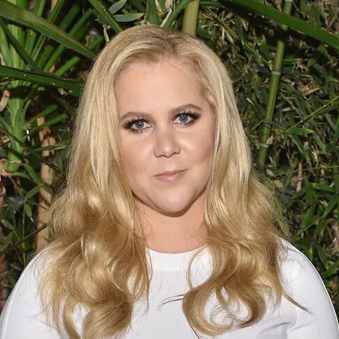 Amy Schumer sizzles in lace lingerie as she teases exciting news