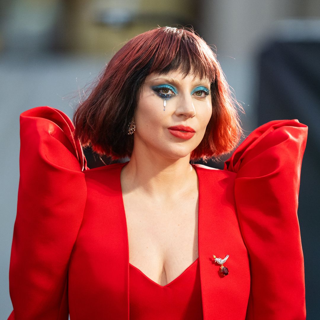 Lady Gaga looks unrecognisable after dramatic transformation as she flashes $572k engagement ring