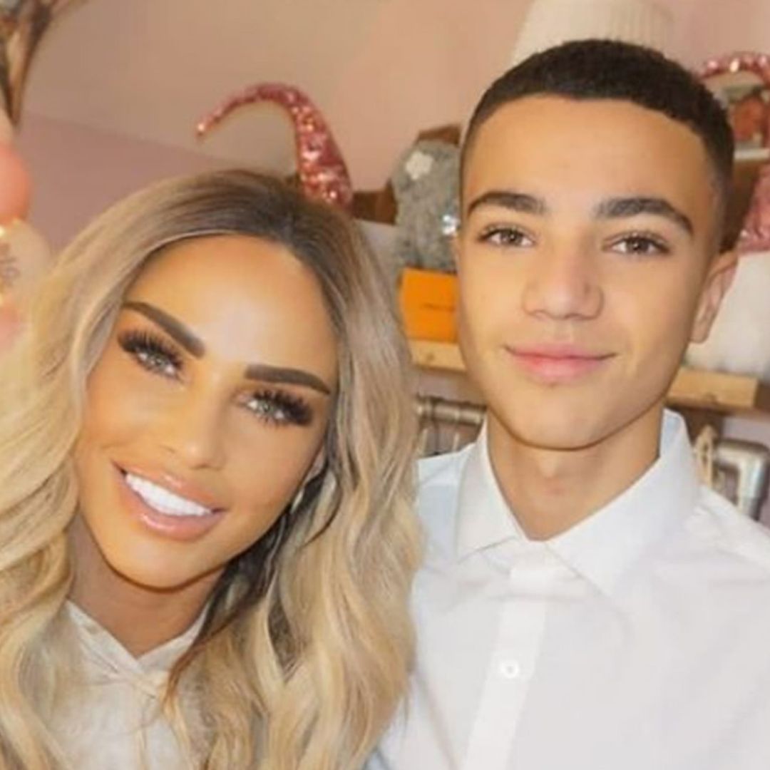 Peter Andre's son Junior gives mum Katie Price surprise gift following family drama