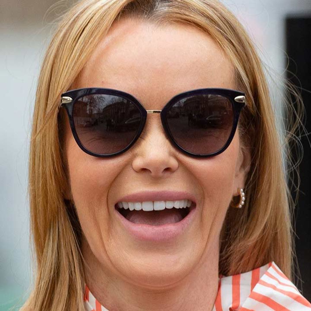 Amanda Holden's tropical wrap dress just screams summer