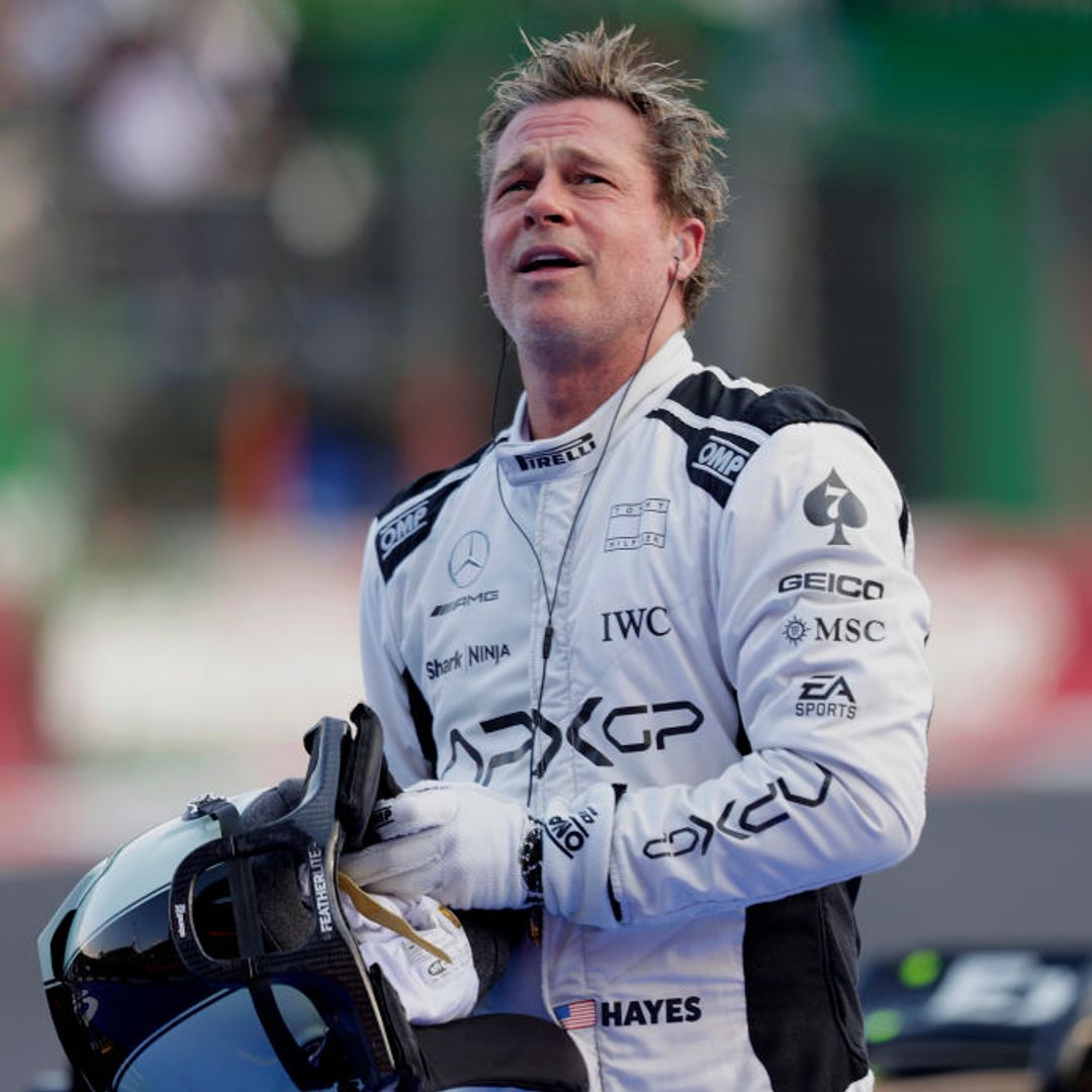 Brad Pitt collapses at Las Vegas Grand Prix as fans left stunned