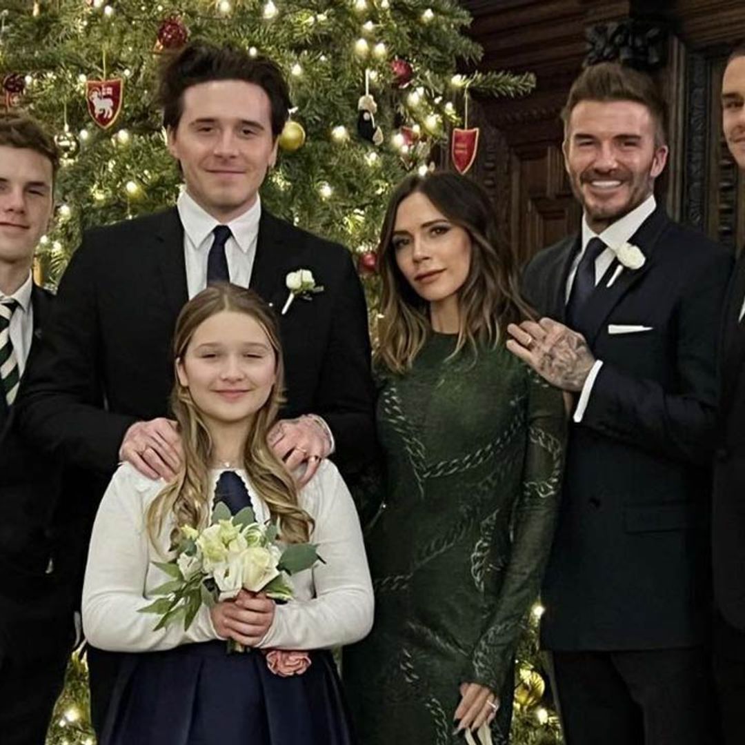 Victoria Beckham posts rare photo of all three sons with David - and fans are in shock