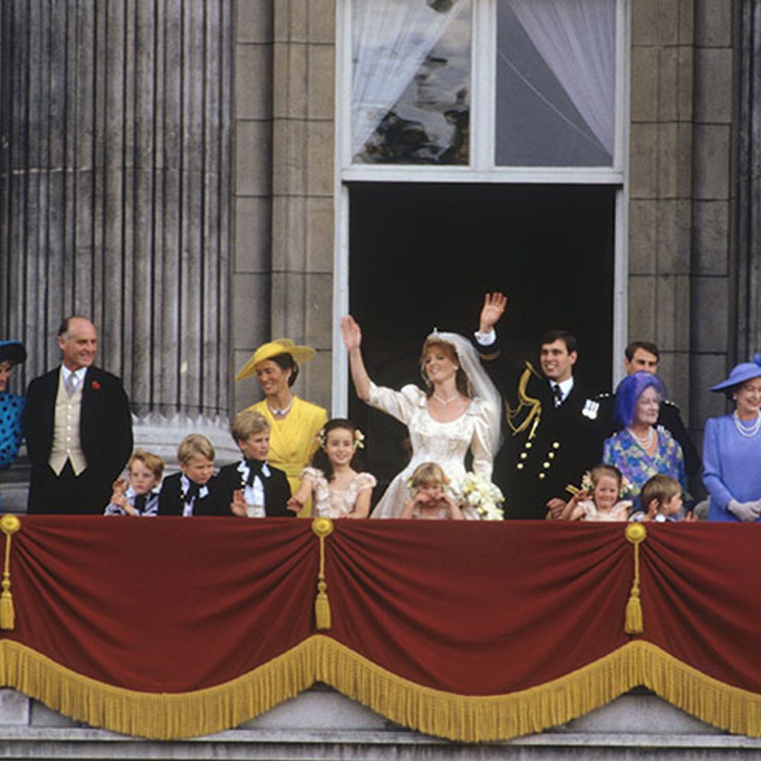 A look back at Prince Andrew and Sarah Ferguson's wedding