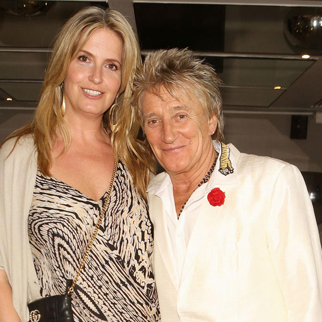 Rod Stewart and Penny Lancaster's son gives his parents a fright during holiday