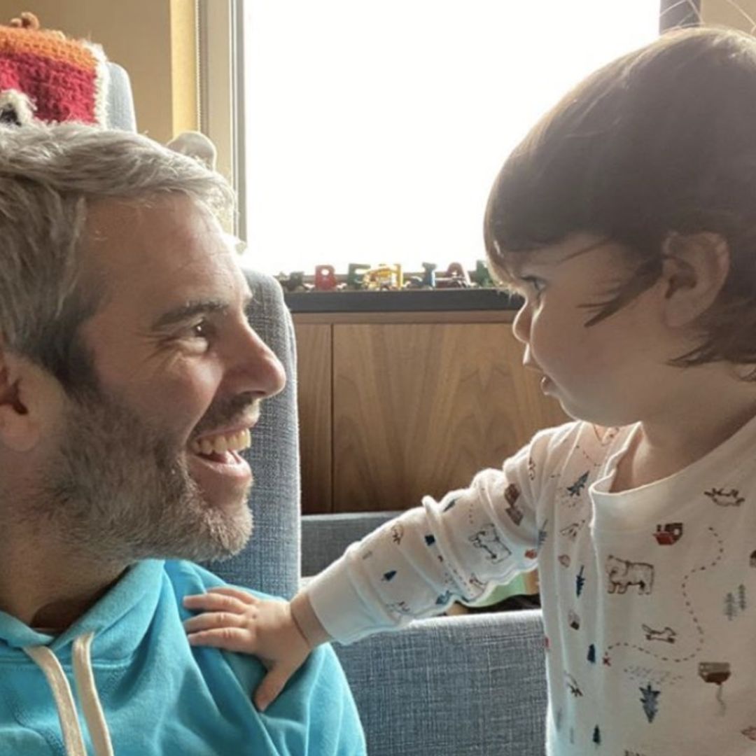 Andy Cohen shares adorable beach photo with his son